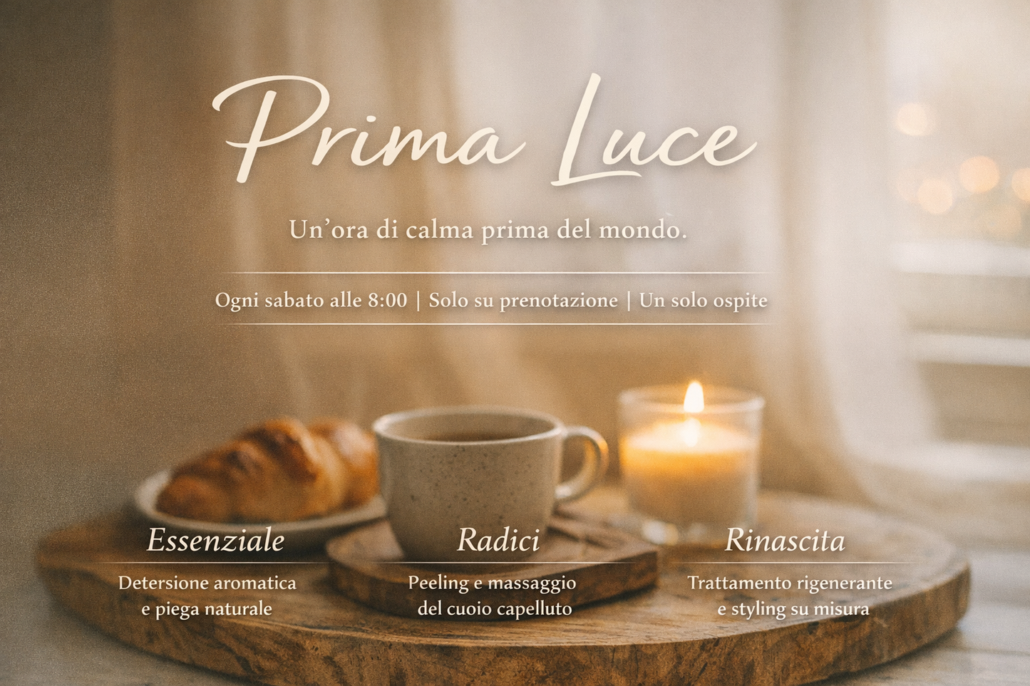 Prima Luce Esperienza Slow Beauty del Sabato